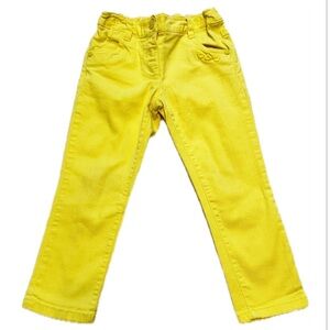 Next Bright Yellow Kids Jeans size (2-3)